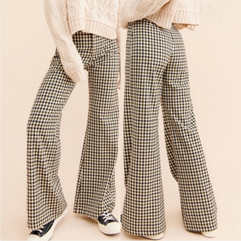 Free People Plaid Jules pants